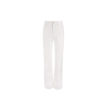 MaxMara GIURIA Cotton Pants White 2361310737 002 151008532 [P]