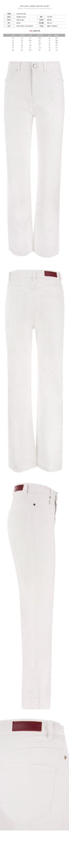 MAXMARA GIURIA Baumwollhose Weiß 2361310737 002 151008532 [P]