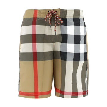 BURBERRY Breton Bade Shorts in Check Muster Archive Beige 8022647 72619009 [P]