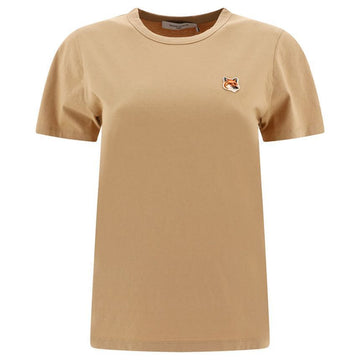 Maison Kitsune Fox Patch T-Shirt Beige 23FW AW00103KJ0005 P220 56562628 [P]