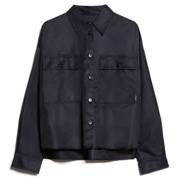 MAXMARA Cremona Zwei-Pocket Hemdjacke Navy 2425026041 002 119577534 [P]