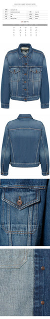 MaxMara 24FW NAPOLI Denim Jacket Blue 2425046091 005 119577531 [P]