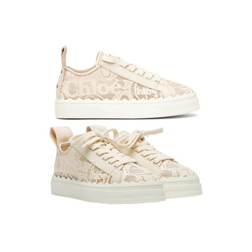 Chloe Lace Sneakers Mild Beige 26SS CHC19U108D2 6J1 153210838 [P]