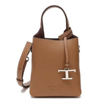 TODS タイムレス ロゴ マイクロ トートクロスバッグ カモル XBWAPAT9000 QRI 9P13 150341555 [P]