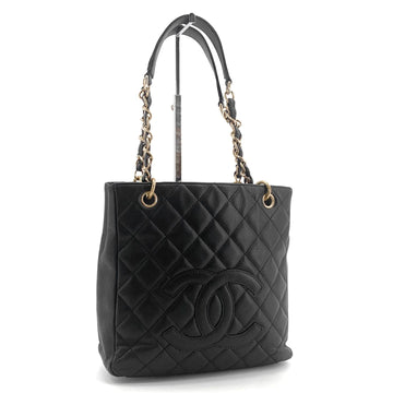 CHANEL Kaviar Petit Shopping Schultertasche 159042059 [P]