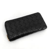 Bottega Veneta Intrecciato Zip Around Long Wallet 159043217 [P]