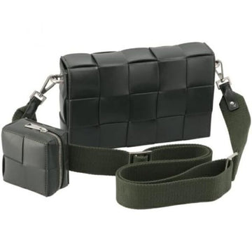 BOTTEGA VENETA Intrecciato Pouch Strap Cassette Bag (741777 V2XU1 3009) 141370953 [P]