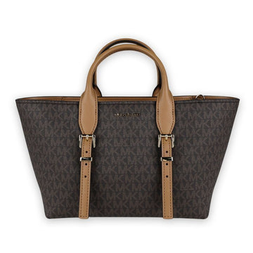 MICHAEL KORS 女性のムーアロゴスモールトートバッグ(ブラウン) 30R5G9OS1B 252 130679772 [P]