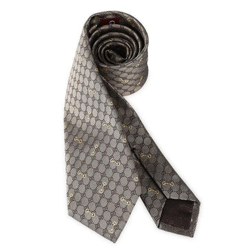 Gucci Men's GG Jacquard Logo Silk Tie 151914265 [P]