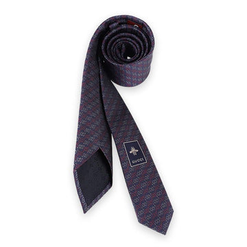 GUCCI 男性GGロゴシルクネクタイ 153241301 [P]