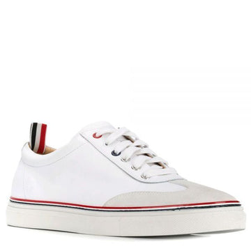 Thom Browne Suede Detail Sneakers with RWB Trimming (MFD137A 06107 100) 75832892 [P]