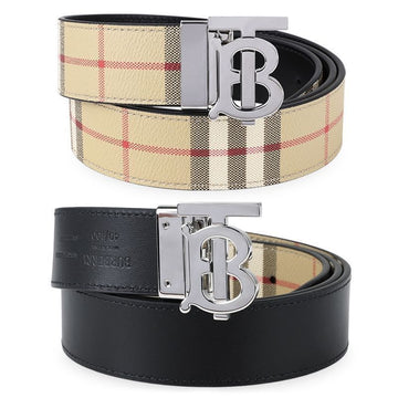 BURBERRY メンズ TBロゴ リバーシブル ベルト 154764575 [P]