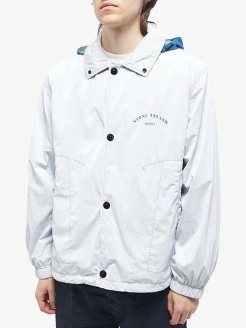 STONE ISLAND 432X1 Marina リップ ストップ プリスマティコ フードブルゾン 133074534 [P]