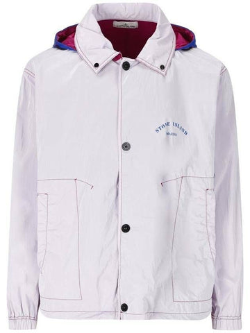 Stone Island Prismatico Hooded Jacket Blue 133074651 [P]