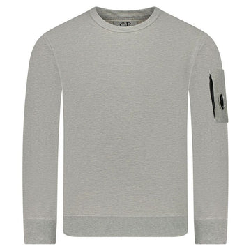 CP Company Lens Wappen Sweatshirt Grey 17CMSS019A 002246G M94 122482629 [P]