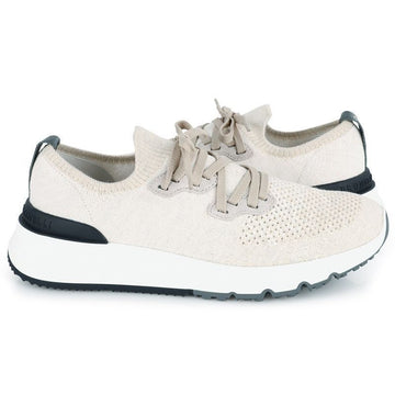 Brunello Cucinelli Men's Cotton Knit Runner Sneakers 159046399 [P]
