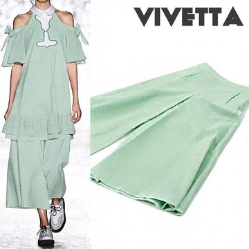 VIVETTA VP439 600 CARDELLINO Streifenweite Hosen 159046778 [P]