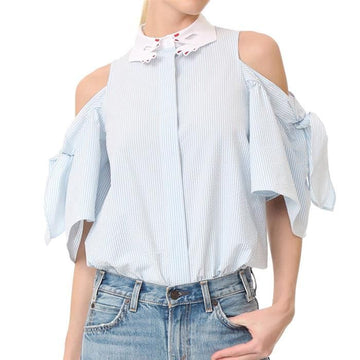 VIVETTA VP241 700 AIRONE BIANCO Sleeveless Shirt 159046780 [P]