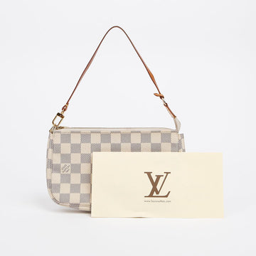 LOUIS VUITTON Canvas Schultertasche 158665659 [P]