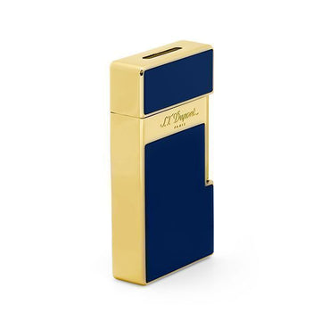 S.T. Dupont Big D Blue Lacquer Lighter 71678510 [P]