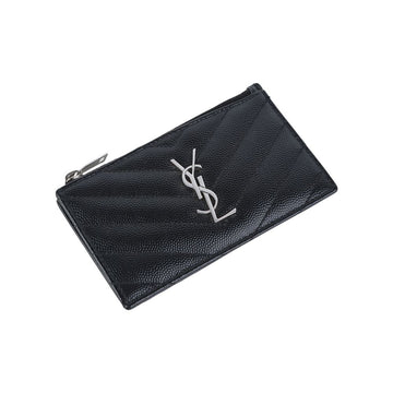 SAINT LAURENT Zipper-Kartenetui 607915 Gran De Poudre 37603Y 159050010 [P]