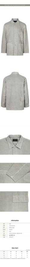 LEMAIRE Broken Twill Utility Overshirt Jacket 159050067 [P]