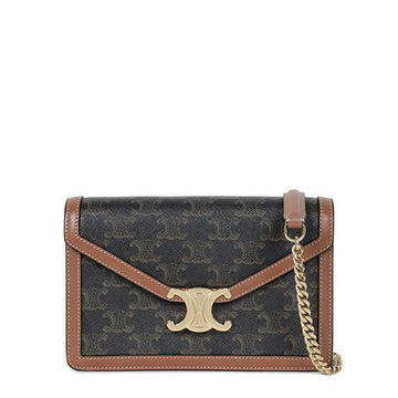 CELINE トリオフェ マゴ チェーン ウォレットバッグ 159050090 [P]