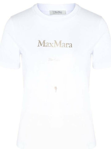 MAXMARA Klassisches Baumwoll-T-Shirt 25SS 133042176 [P]