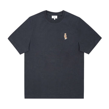 MAISON KITSUNE Kurzärmeliges Herren-T-Shirt mit Patch 156683432 [P]