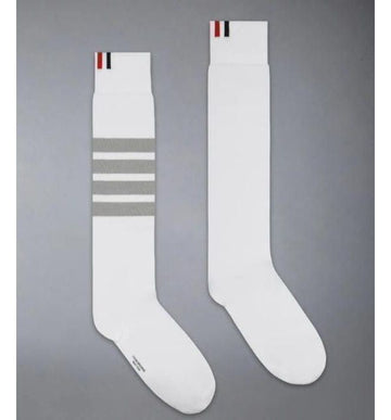 THOM BROWNE Baumwolle 4-Bar Mid-Calf Socken 155587458 [P]