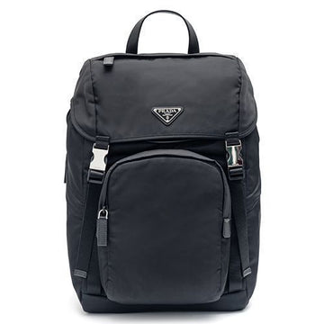 PRADA Rucksack aus Re-Nylon und Saffiano-Leder 2VZ135-2DMG-F0002 34532591 [P]