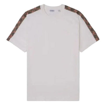 BURBERRY Check-Trimmed Baumwoll-T-Shirt 156919912 [P]