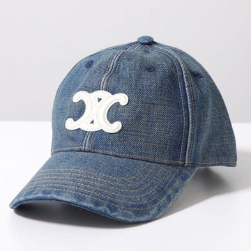 CELINE 26SS TRIOMPHE BASEBALLCAP IN UNION WASH DENIM 159050808 [P]