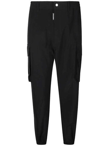 DSQUARED2 Cargo-Hose aus Techno-Nylon schwarz 133018607 [P]