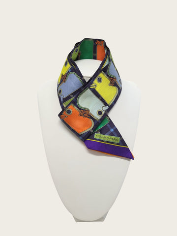 HERMES Multi-Color Cou De Fuéo Block Seidentwilly 159051687 [P]