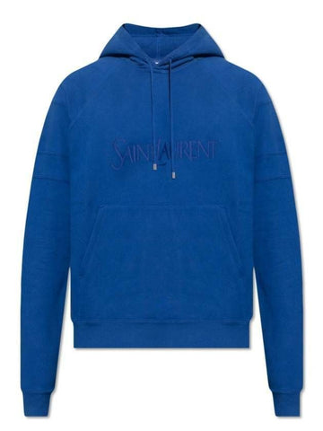 Saint Laurent Logo Hooded Sweatshirt 133032975 [P]