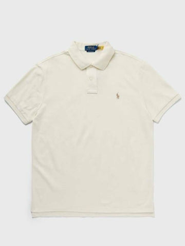 POLO RALPH LAUREN Polo-Logo besticktes Polo-T-Shirt kurzärmlig 133039435 [P]