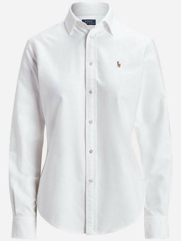 Polo Ralph Lauren Pony Logo Embroidered Oxford Shirt 133039469 [P]