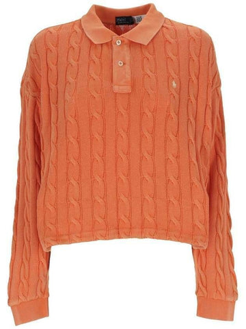 POLO RALPH LAUREN Polo Design Pullover mit Pferdelogo und Langarm 133039572 [P]