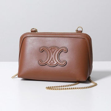 CELINE Kette Clutch in glattem Kalbsleder 148177636 [P]
