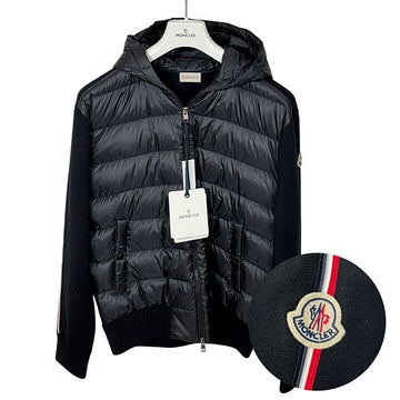 MONCLER ロゴジップニットパディングジャケット 149259383 [P]