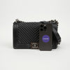 CHANEL Chevron Boy Medium Shoulder Crossbody A67086 158675968 [P]