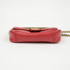Gucci GG Marmont Matelassé Mini Shoulder Bag Red 158676005 [P]