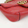 Gucci GG Marmont Matelassé Mini Shoulder Bag Red 158676005 [P]