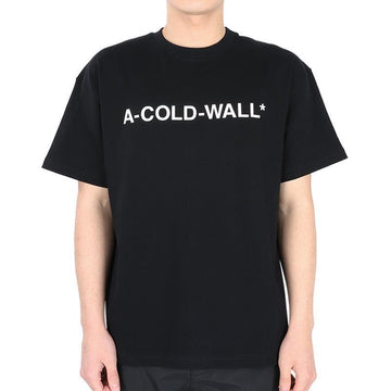 A-Cold-Wall Men's Essential Logo Short Sleeve T-Shirt (Black) ACWMTS092 BLACK 54757392 [P]