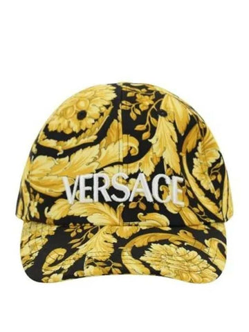 VERSACE ロゴ ベースボール キャップ 1012701 1A01281 5BB80 133044314 [P]