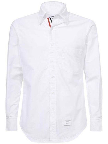 THOM BROWNE クラシックオックスフォードシャツ RWBトリミング MWL010E F0313 100 133045478 [P]
