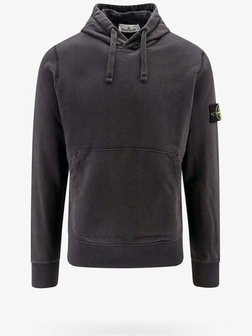 Stone Island Cotton Fleece Hoodie Sweatshirt Regular Fit 801564151 V0065 133072024 [P]
