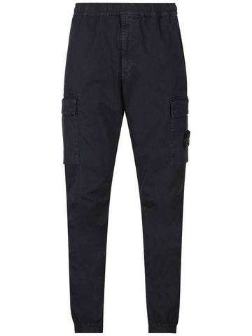 STONE ISLAND 313L1 Old Treatment Stretch Broken Twill Baumwollcargo-Hose Reguläre Enganliegende Passform 7915313L1 A0120 133072083 [P]
