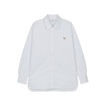 Maison Kitsune Women's Baby Fox Casual Shirt White 155797264 [P]